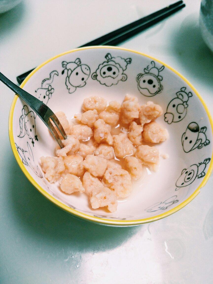 宝宝辅食 虾滑