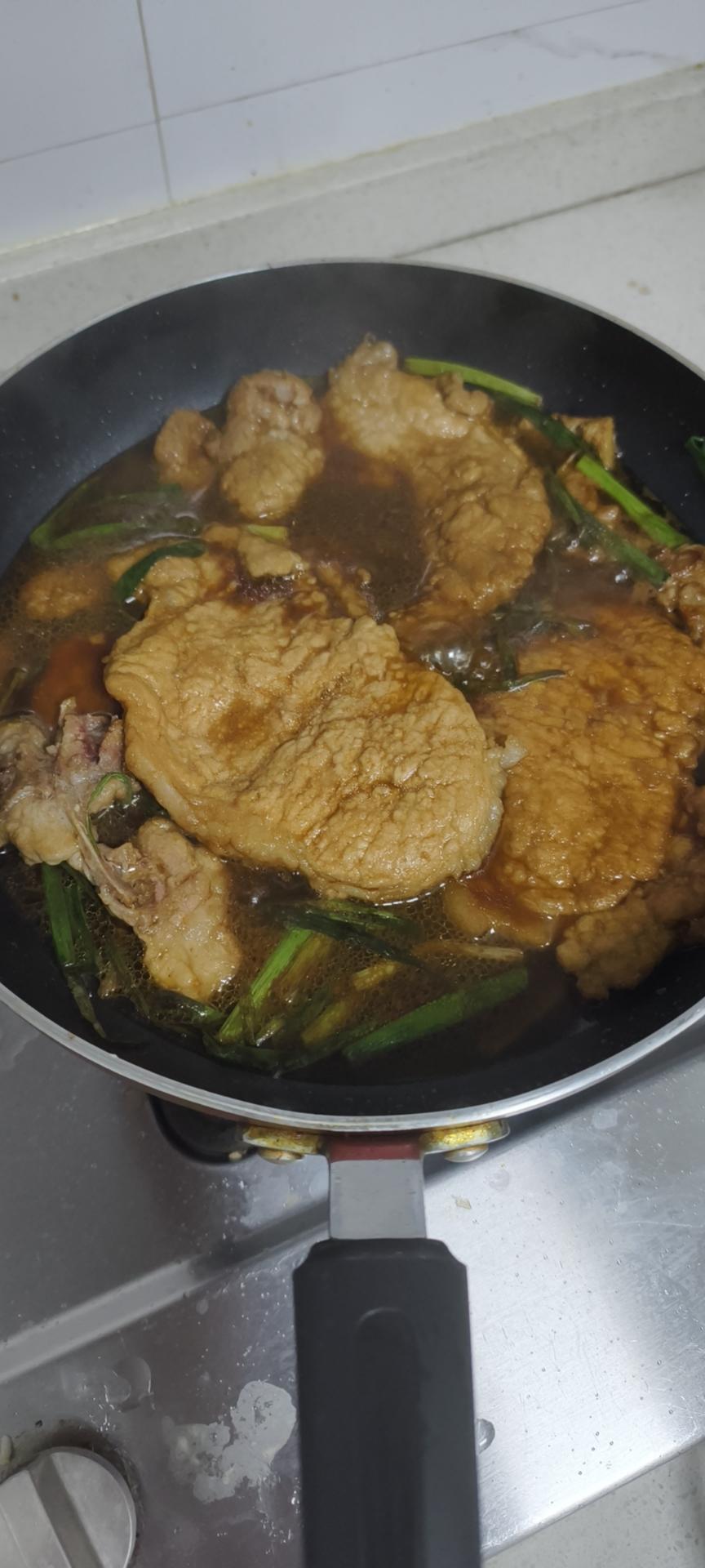 【葱烧大排】姥姥的味道