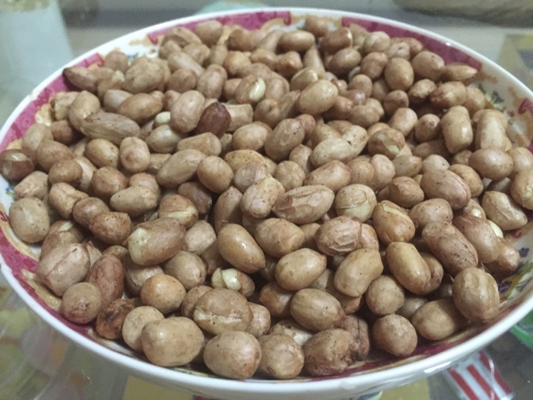 简易微波炉椒盐脆皮花生