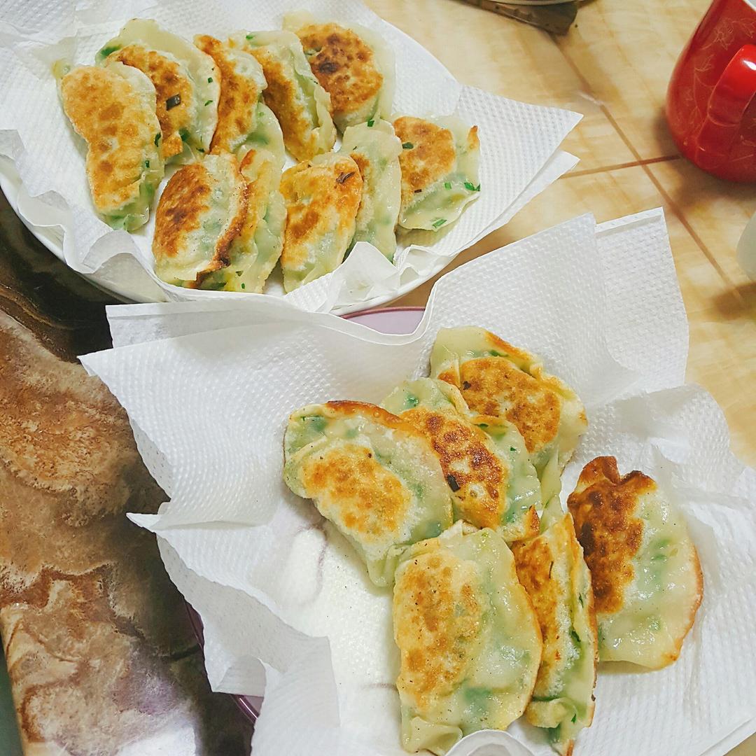 韭菜鸡蛋煎饺