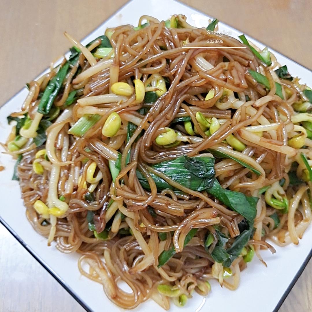 超下饭豆芽炒粉丝