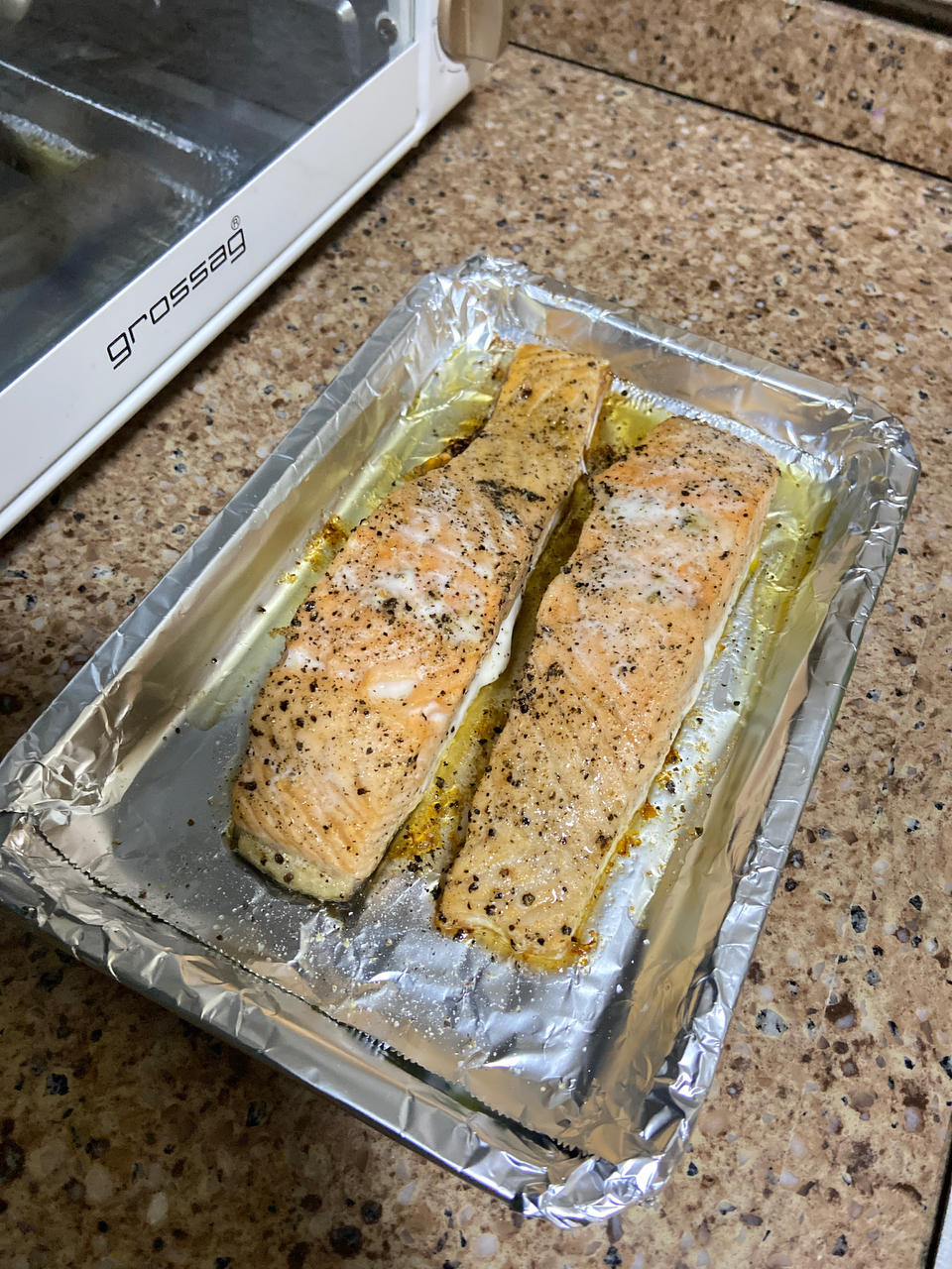 美味烤三文鱼（细节处理很重要）