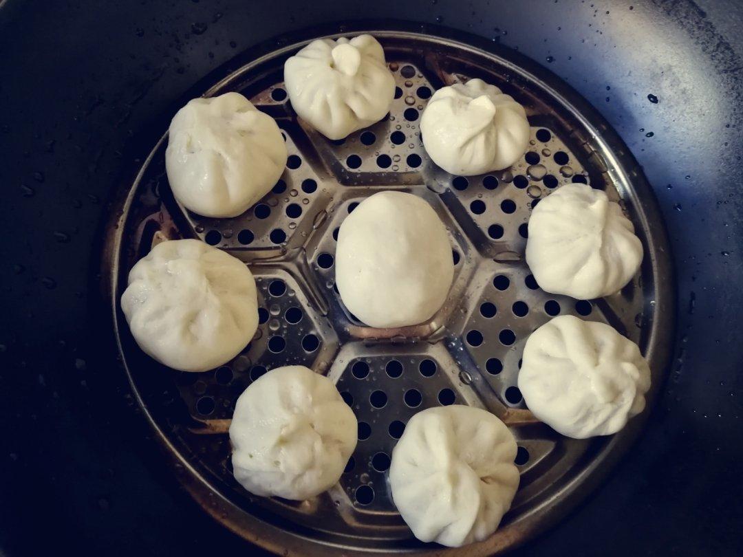 水光肌白面馒头（一次发酵法）