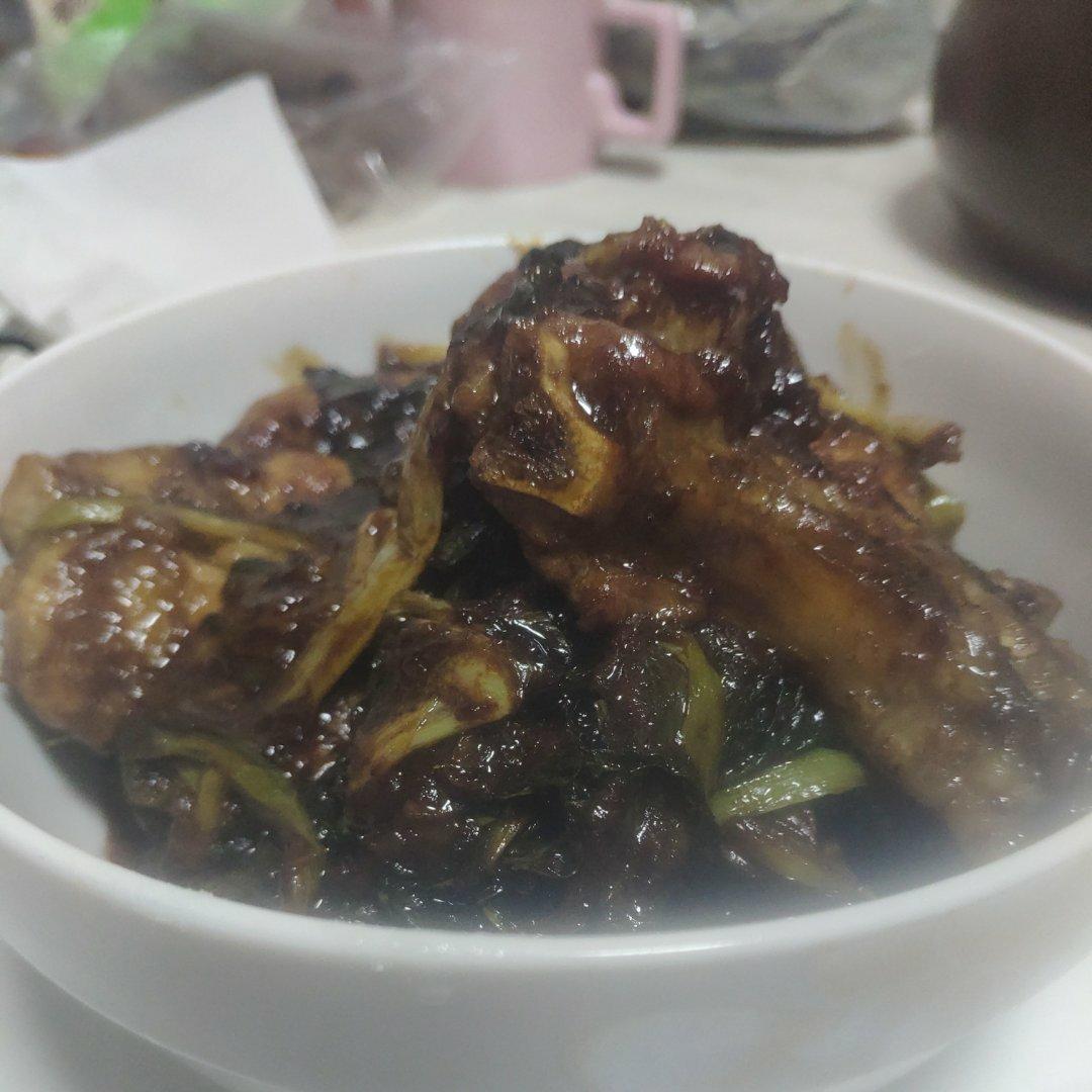 超嫩超香的葱烤大排