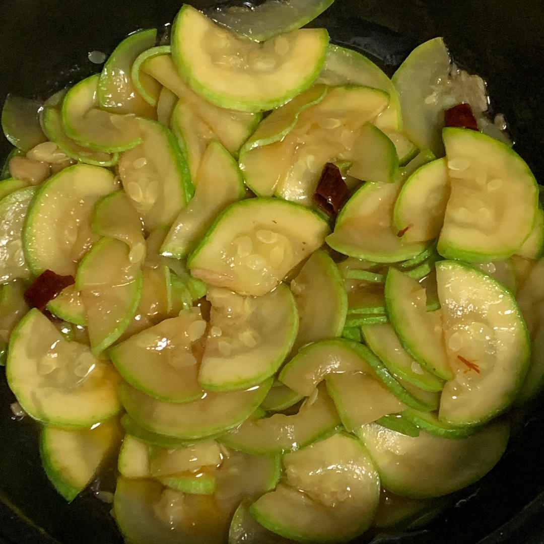 清炒西葫芦，五分钟快手菜