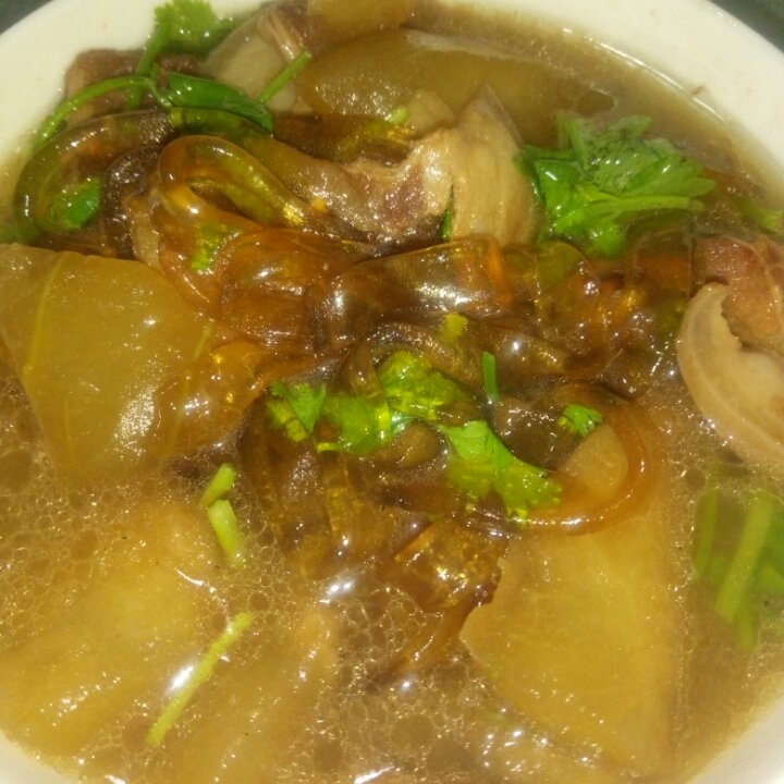 冬瓜熬菜
