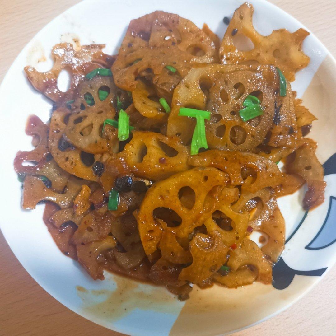 清炒莲藕片