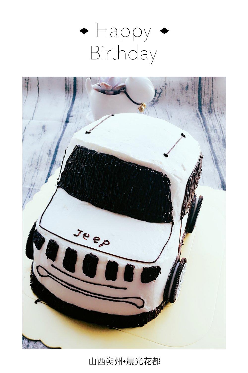 最潮的Jeep car cake汽车蛋糕