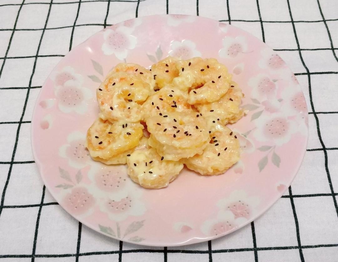 青芥沙拉虾