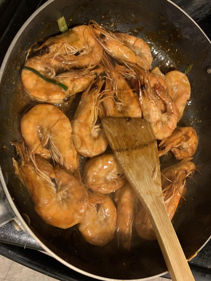 糖醋开背虾
