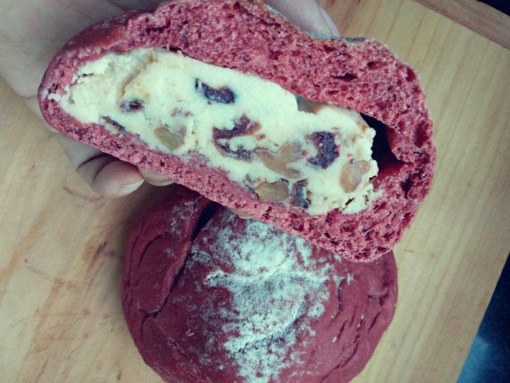 重料红丝绒乳酪软欧