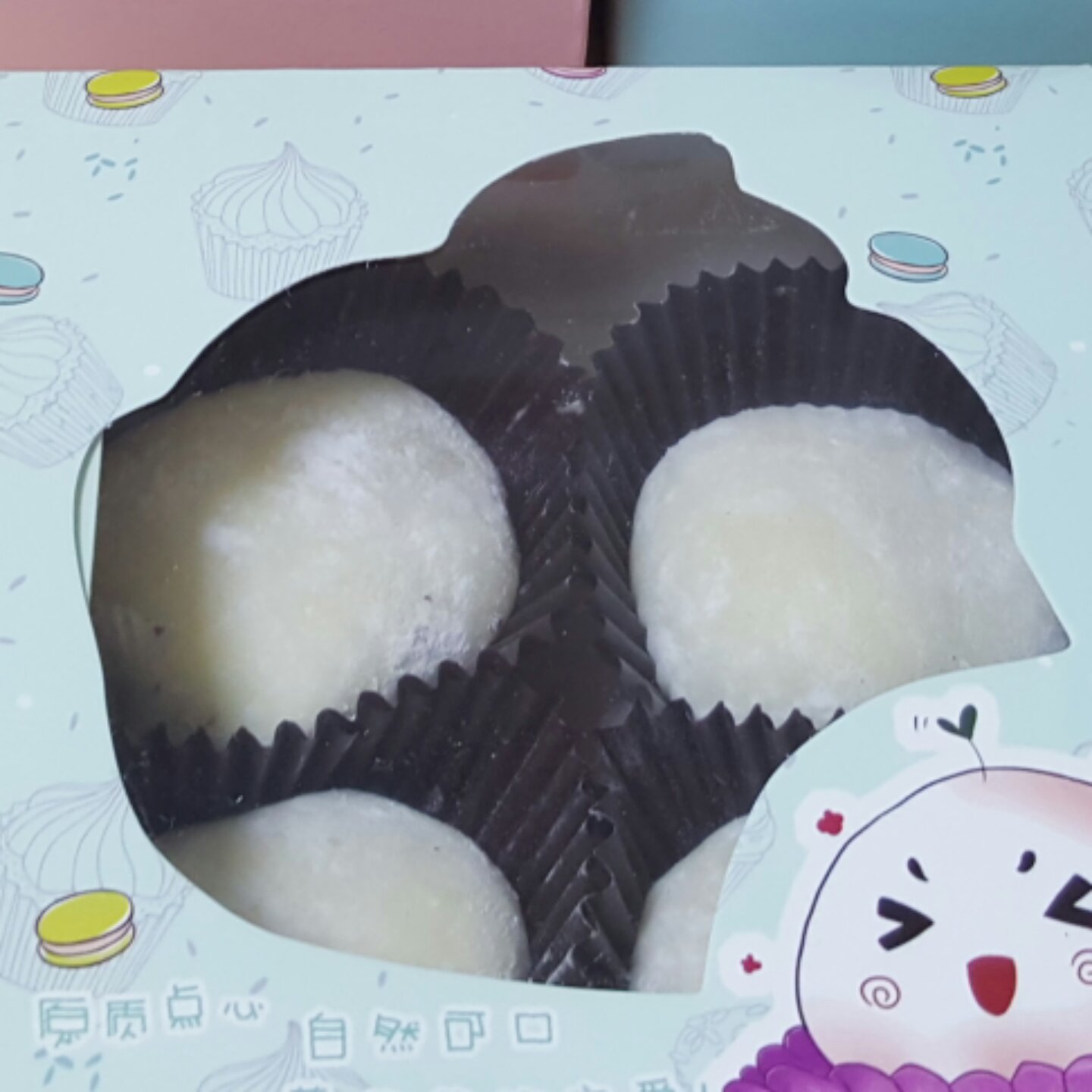 腹黑白胖子——奥利奥雪媚娘