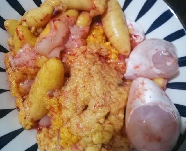 炒鱼籽鱼泡(鱼鳔)的做法