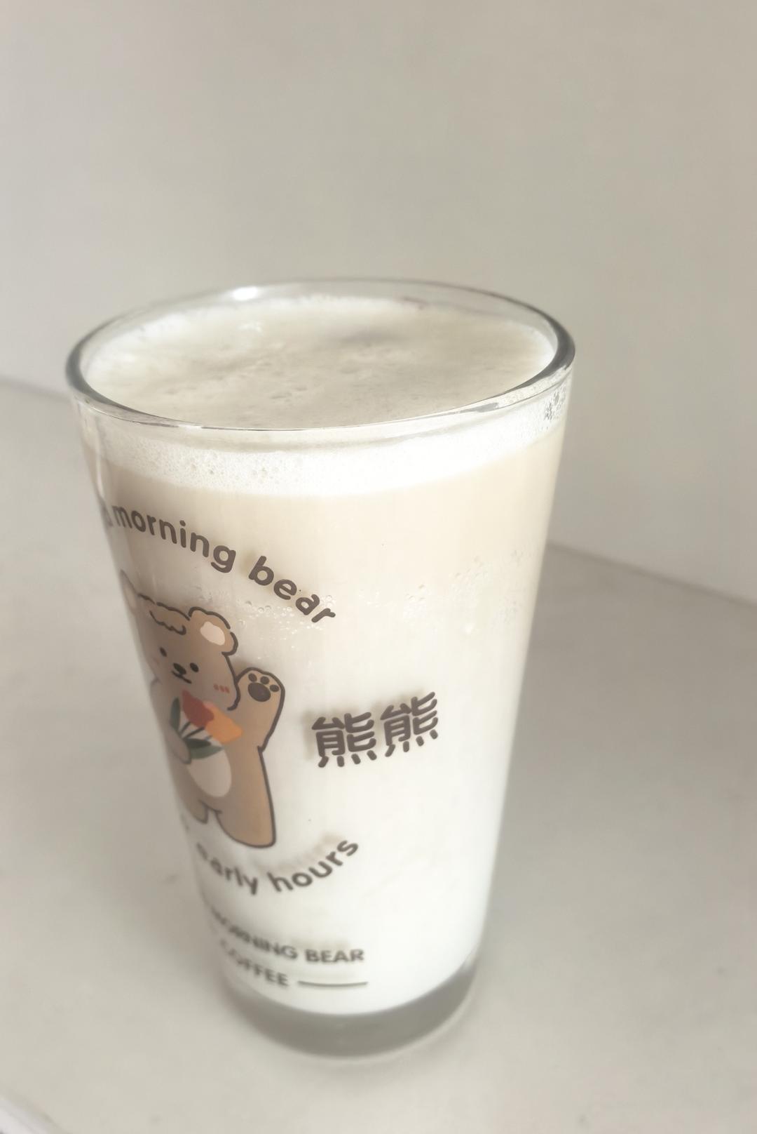 绿豆沙牛乳拿铁｜巨清凉🍃宝子们快把奶茶快成它‼️
