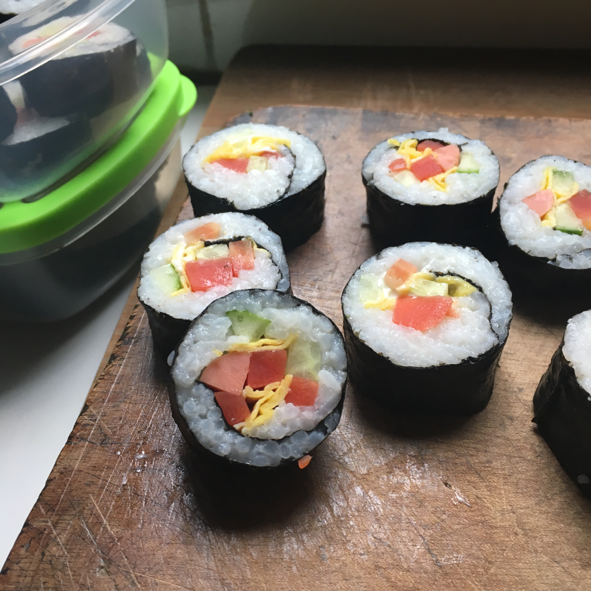 简单寿司/鸡蛋寿司/反转寿司/花样寿司/紫菜包饭