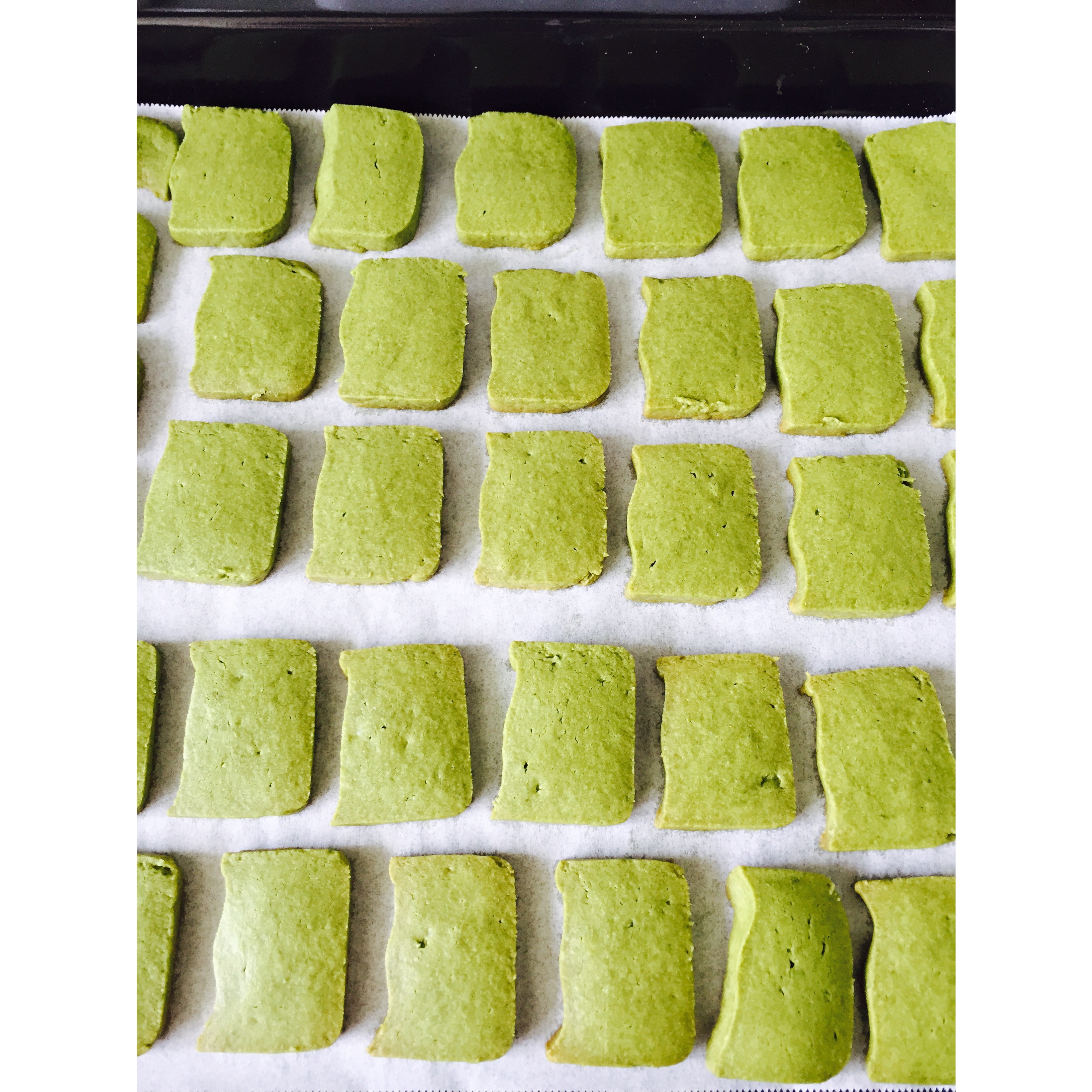 抹茶杏仁饼干