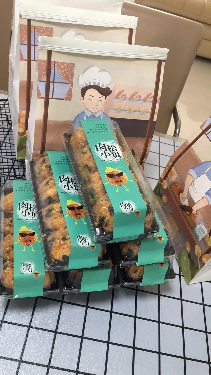 朋友都说比鲍师傅好吃的海苔肉松小贝