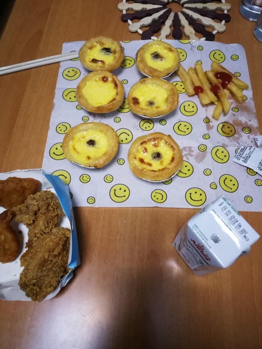 肯德基葡式蛋挞（附kfc专用蛋挞皮和安佰滋蛋挞皮的对比）