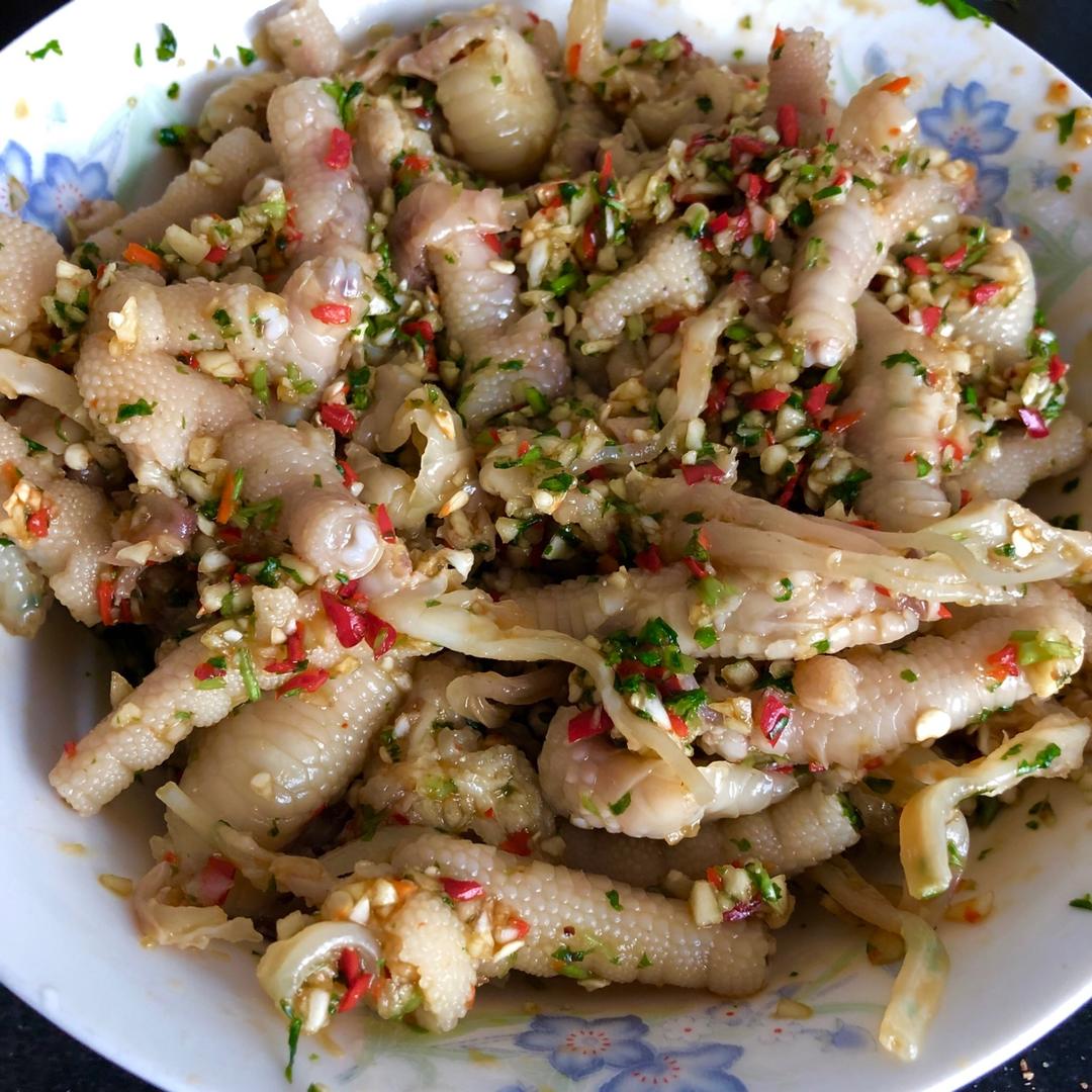 蒜香鸡爪