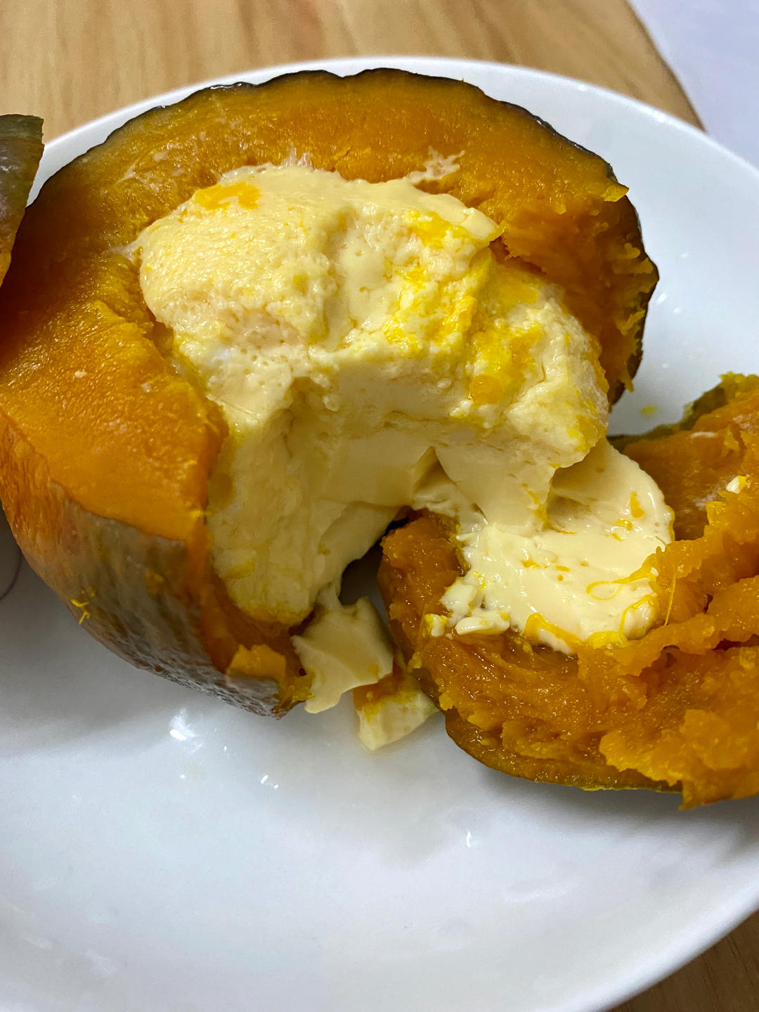 板栗贝贝南瓜@南瓜蒸蛋🎃简单快手