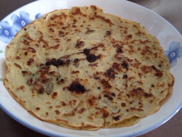 香蕉鸡蛋饼