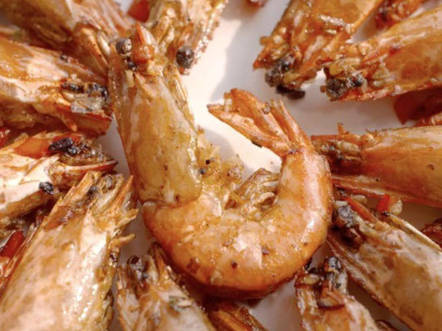 【豉油皇大虾】酱油用法有新意，烧虾一绝！的做法