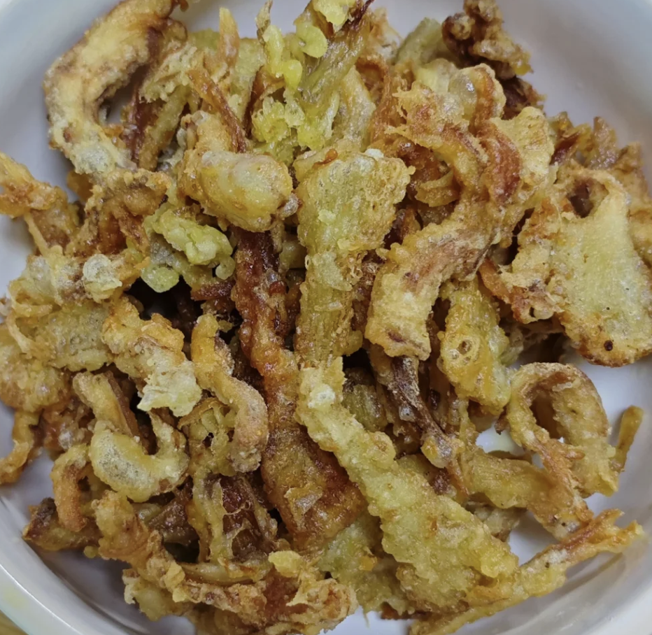 干炸蘑菇