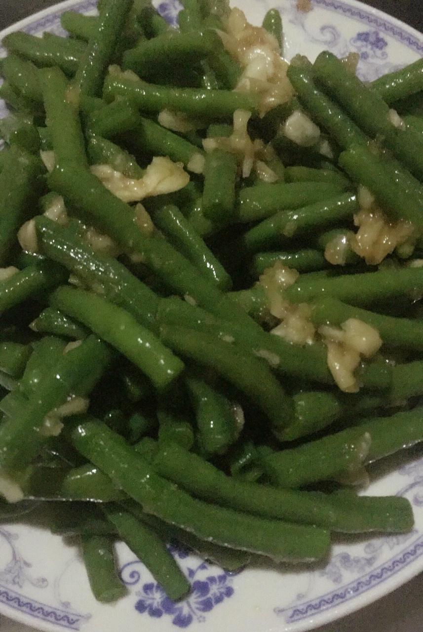 蒜泥豇豆