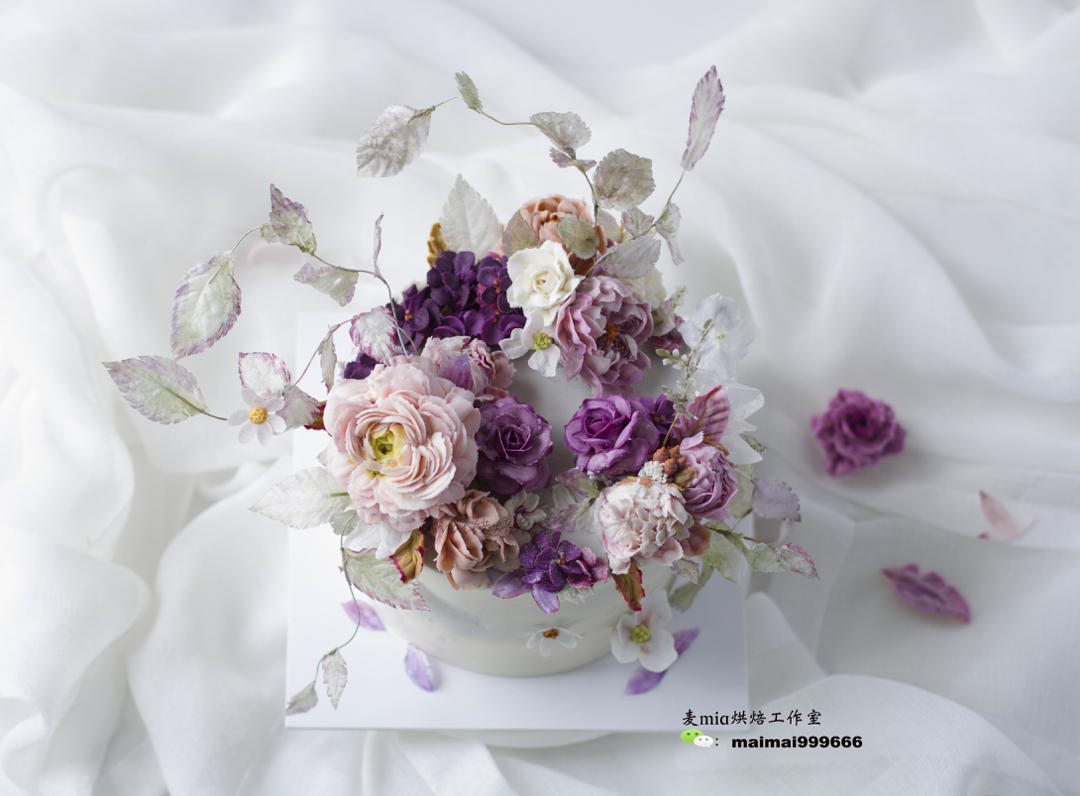 韩式裱花蛋糕