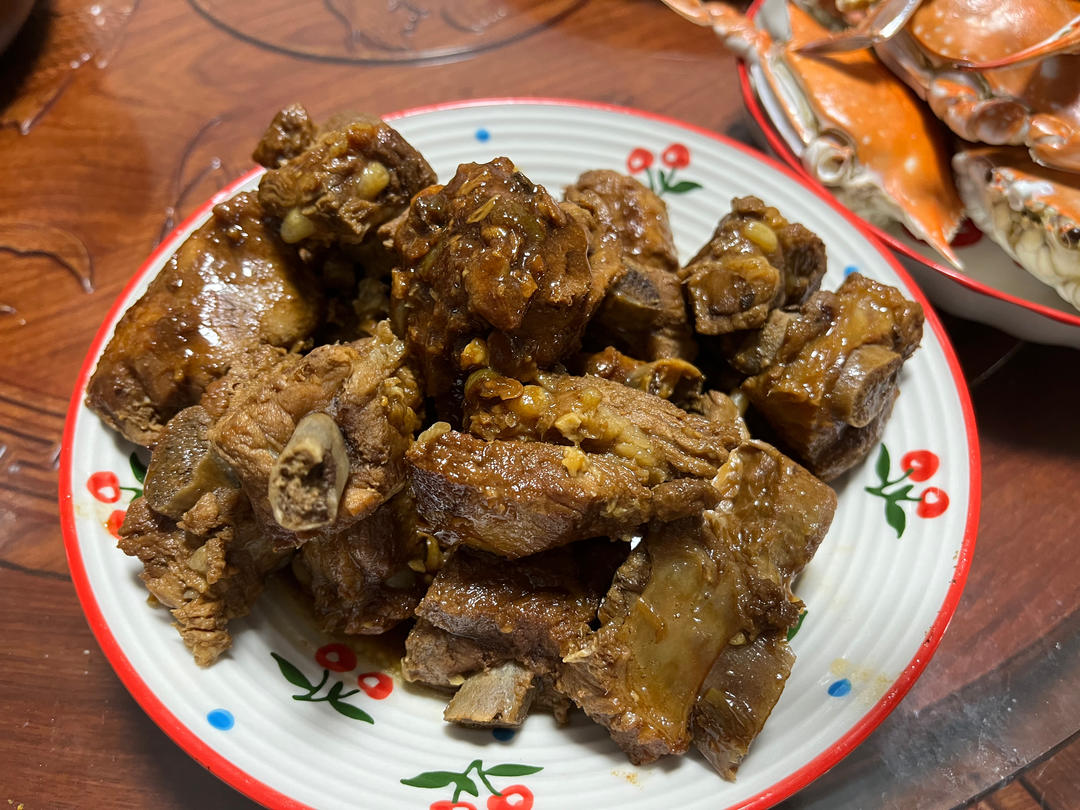 家常菜｜陈皮话梅排骨