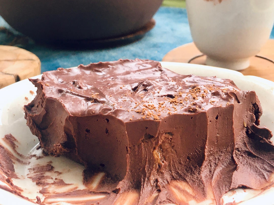 巧克力冰山熔岩（牛奶版本🥛）