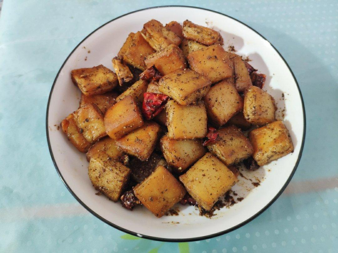 麻辣孜然鱼豆腐