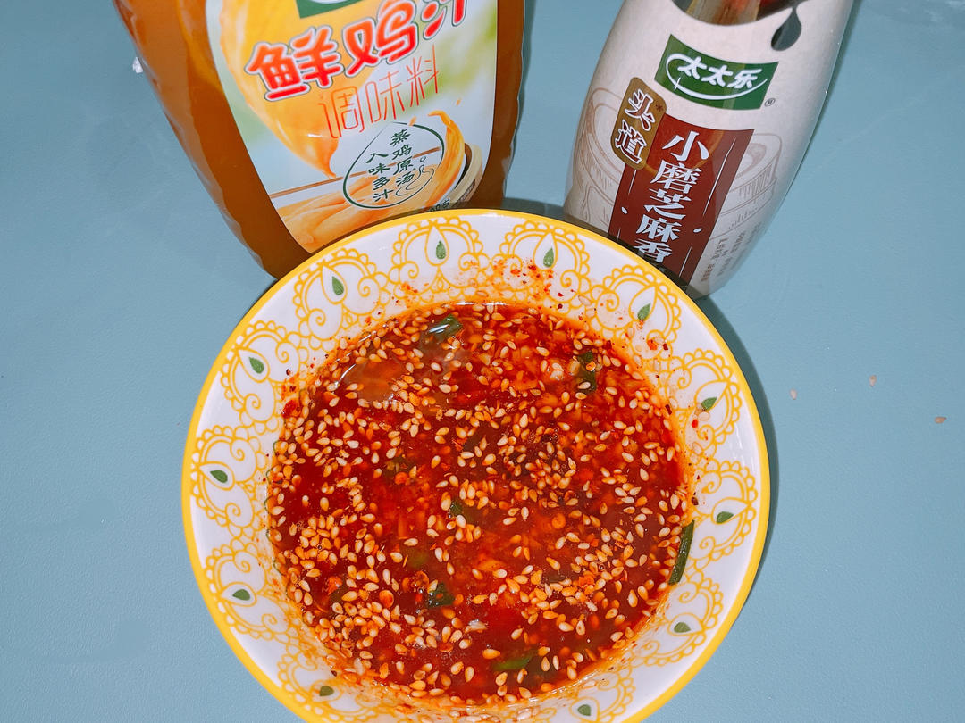 自制香辣蘸料