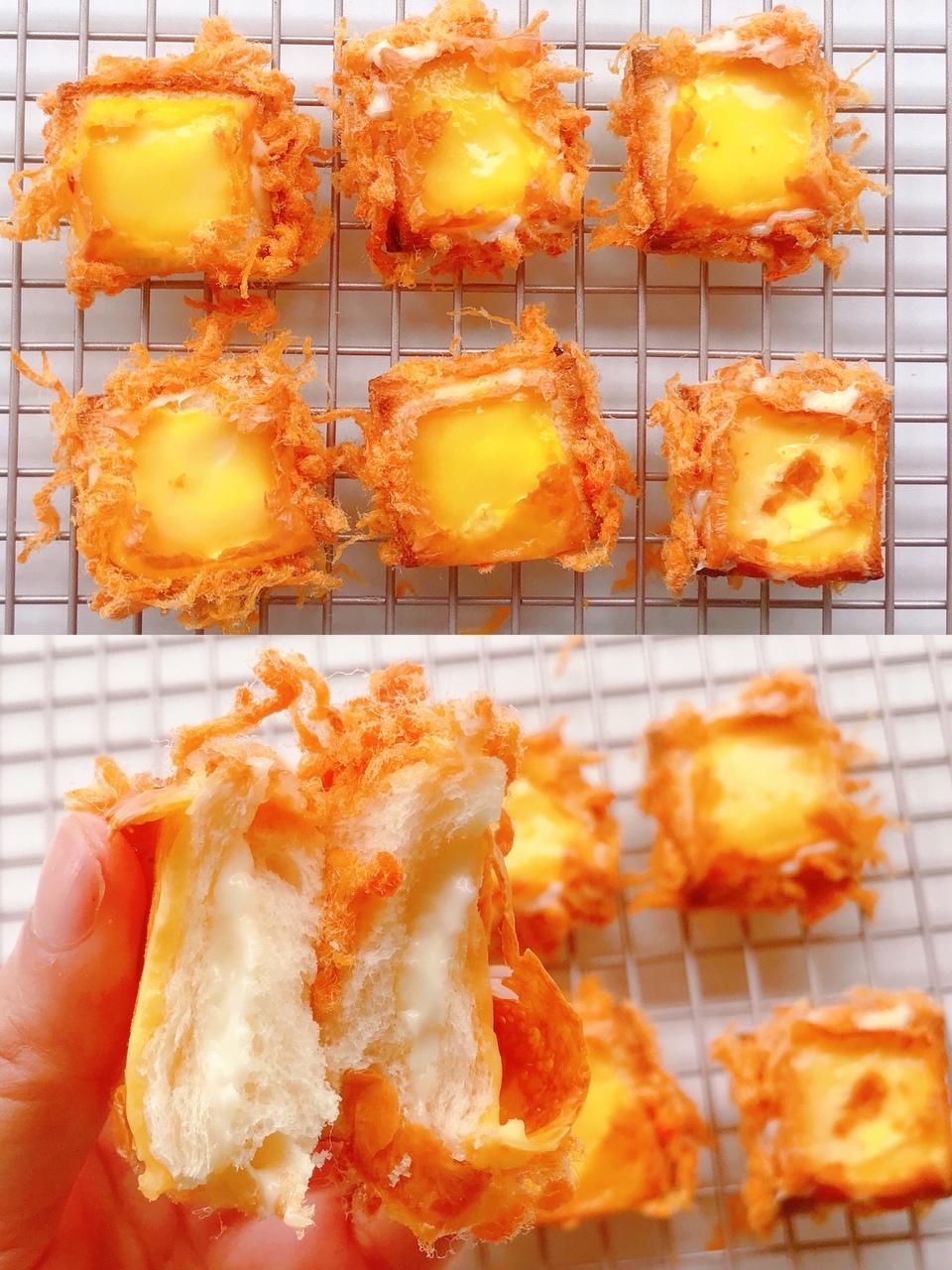 零失败❗一口爆浆❗吐司肉松小贝‼️一次成功的做法