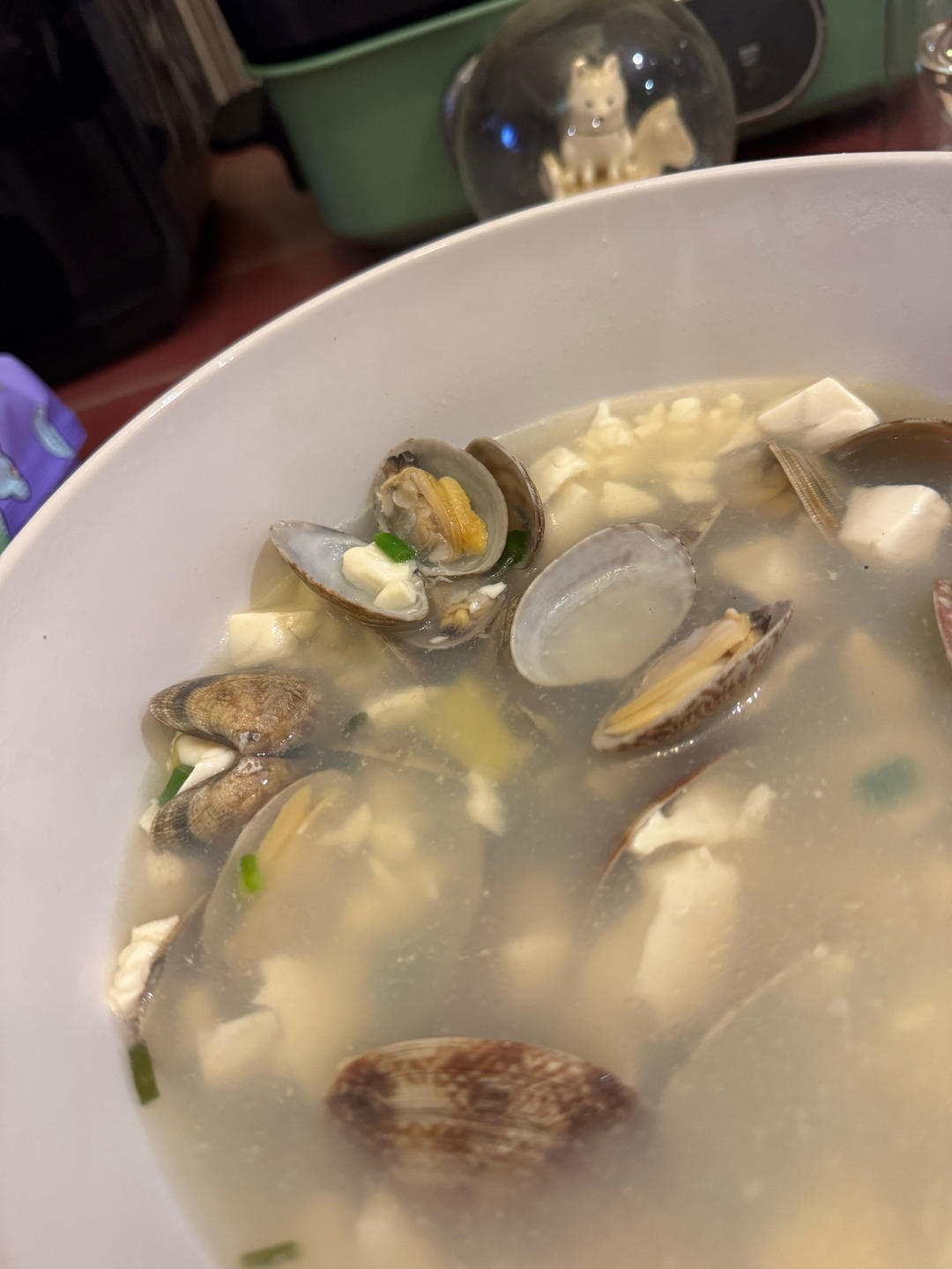 豆腐蛤蜊汤