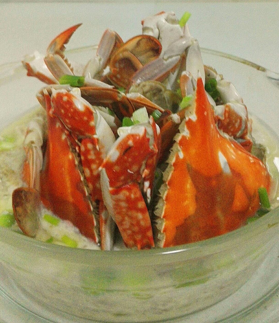 这个倒笃蟹，香又鲜！