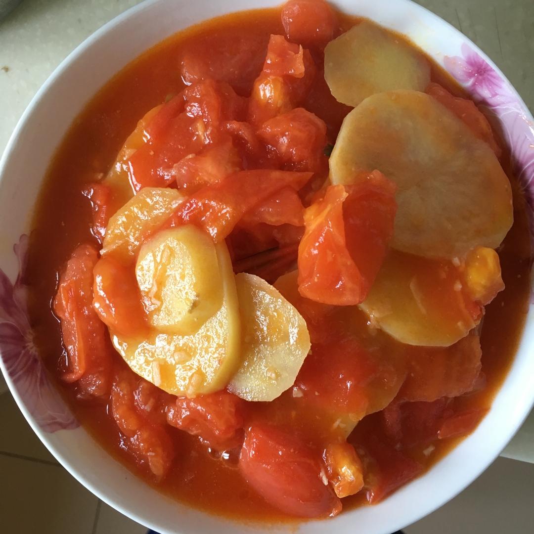 roisin-pp做的西红柿炒土豆片