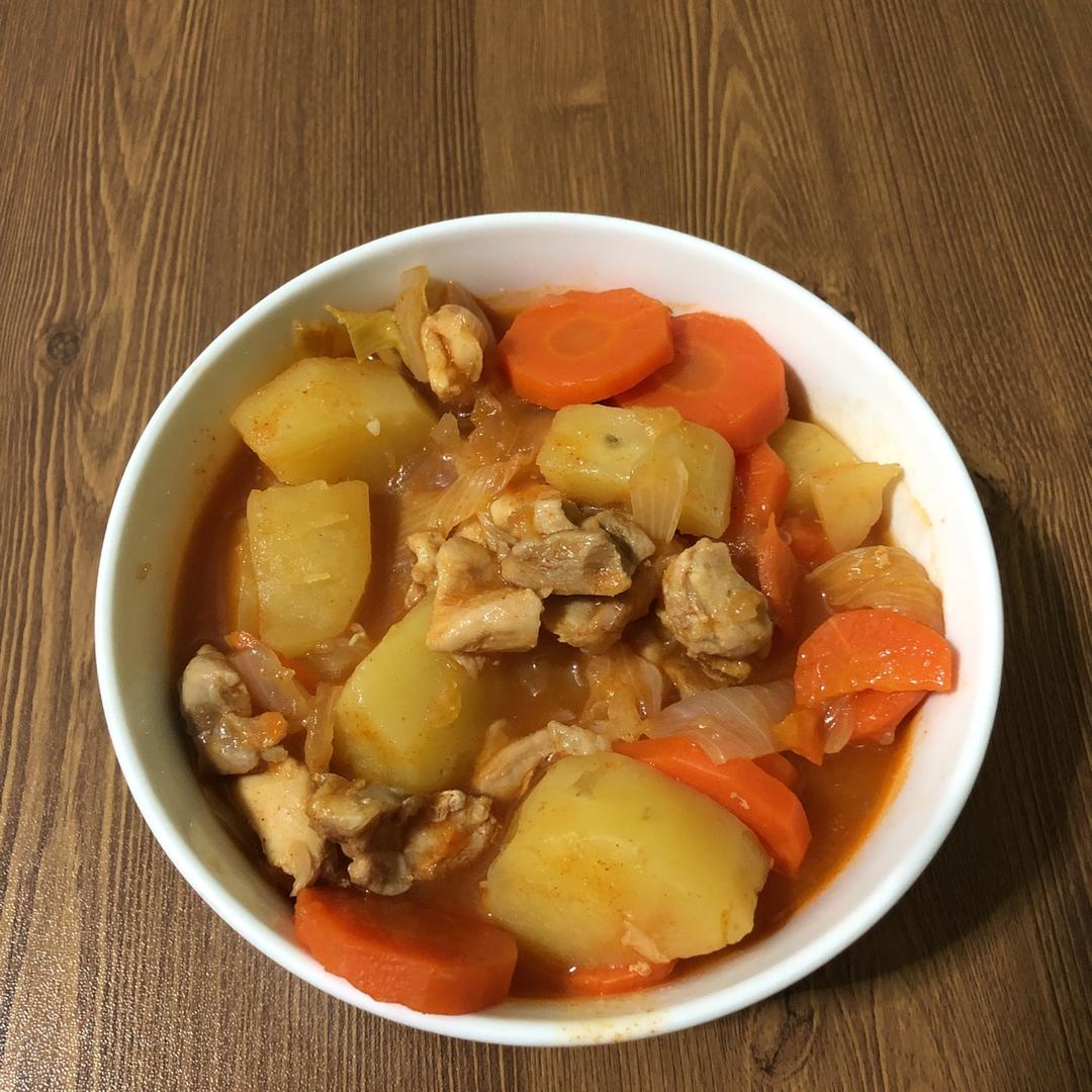 【三时三餐】车婶的韩式辣炖鸡块 닭볶음탕