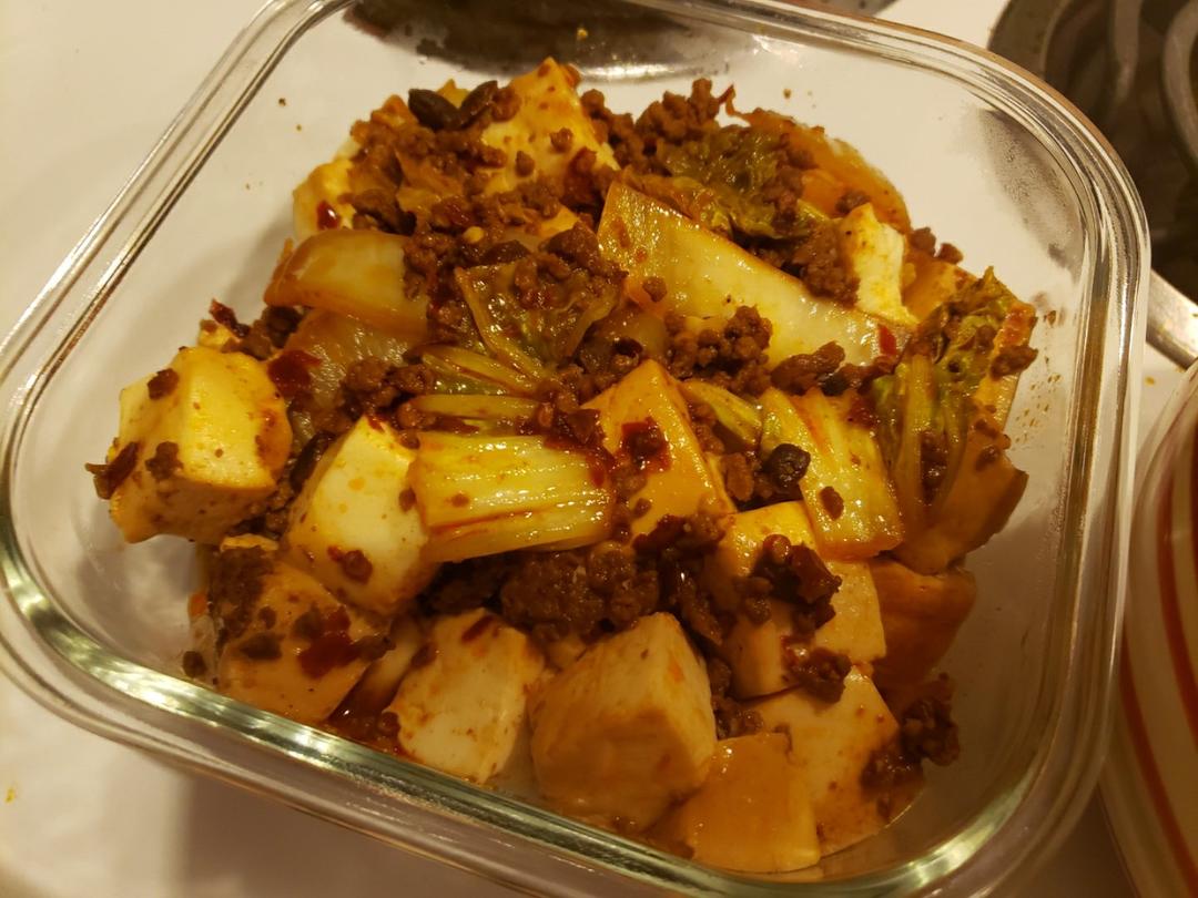 麻婆豆腐虾
