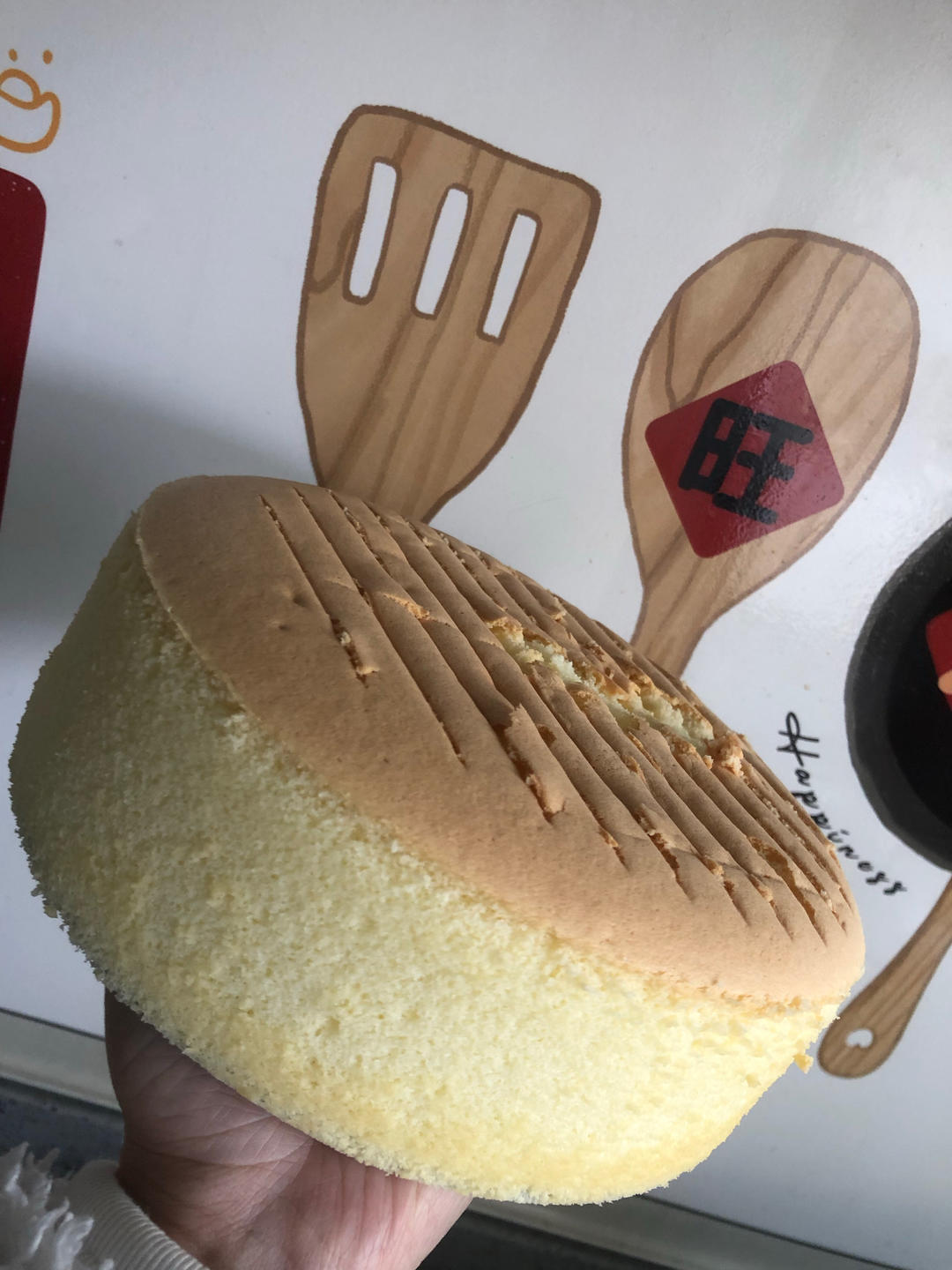 超柔软6寸戚风蛋糕(附8寸配方)零失败 超详细‼️含操作视频