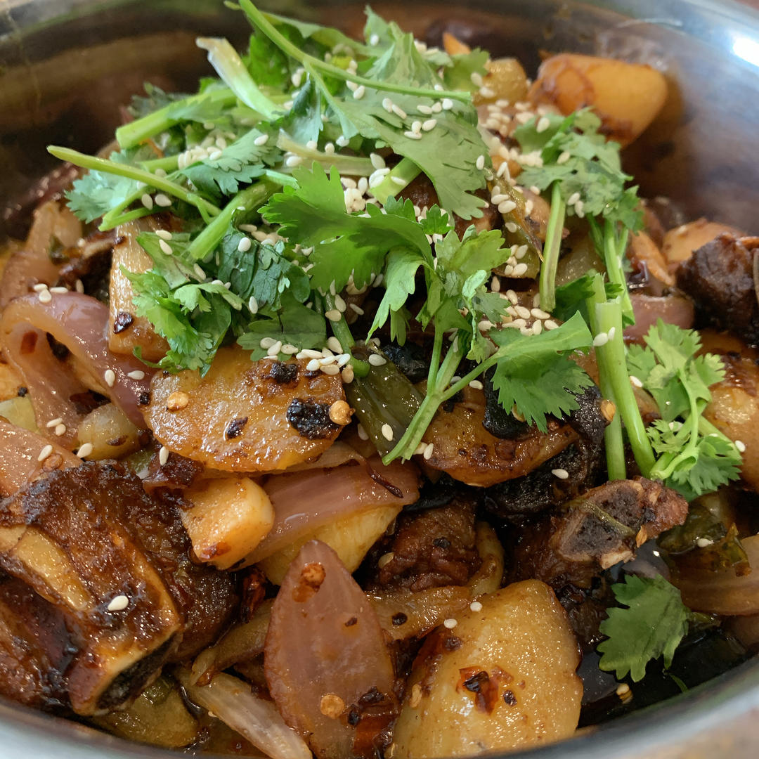 香辣干锅排骨