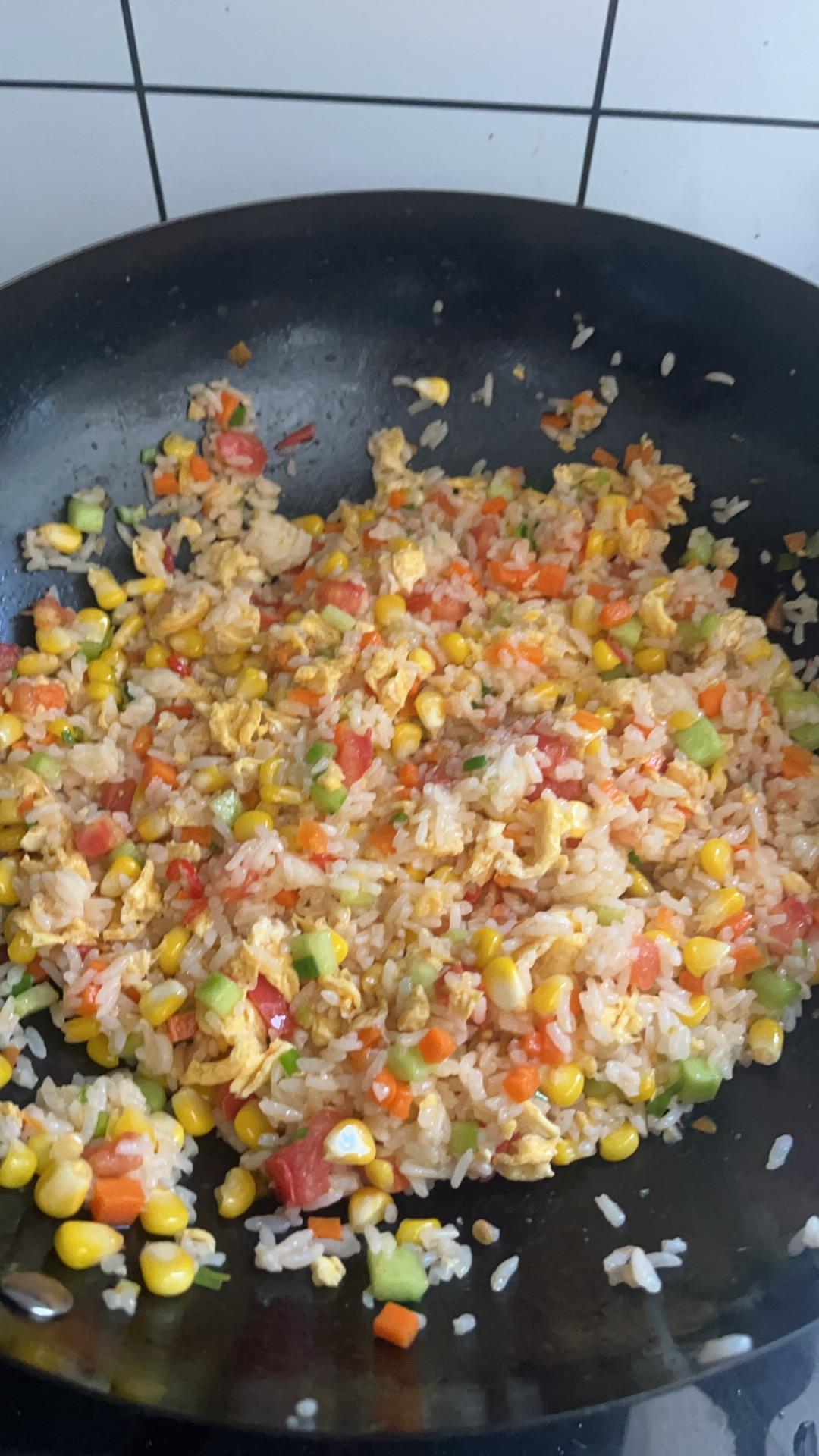 黄金家常炒米饭