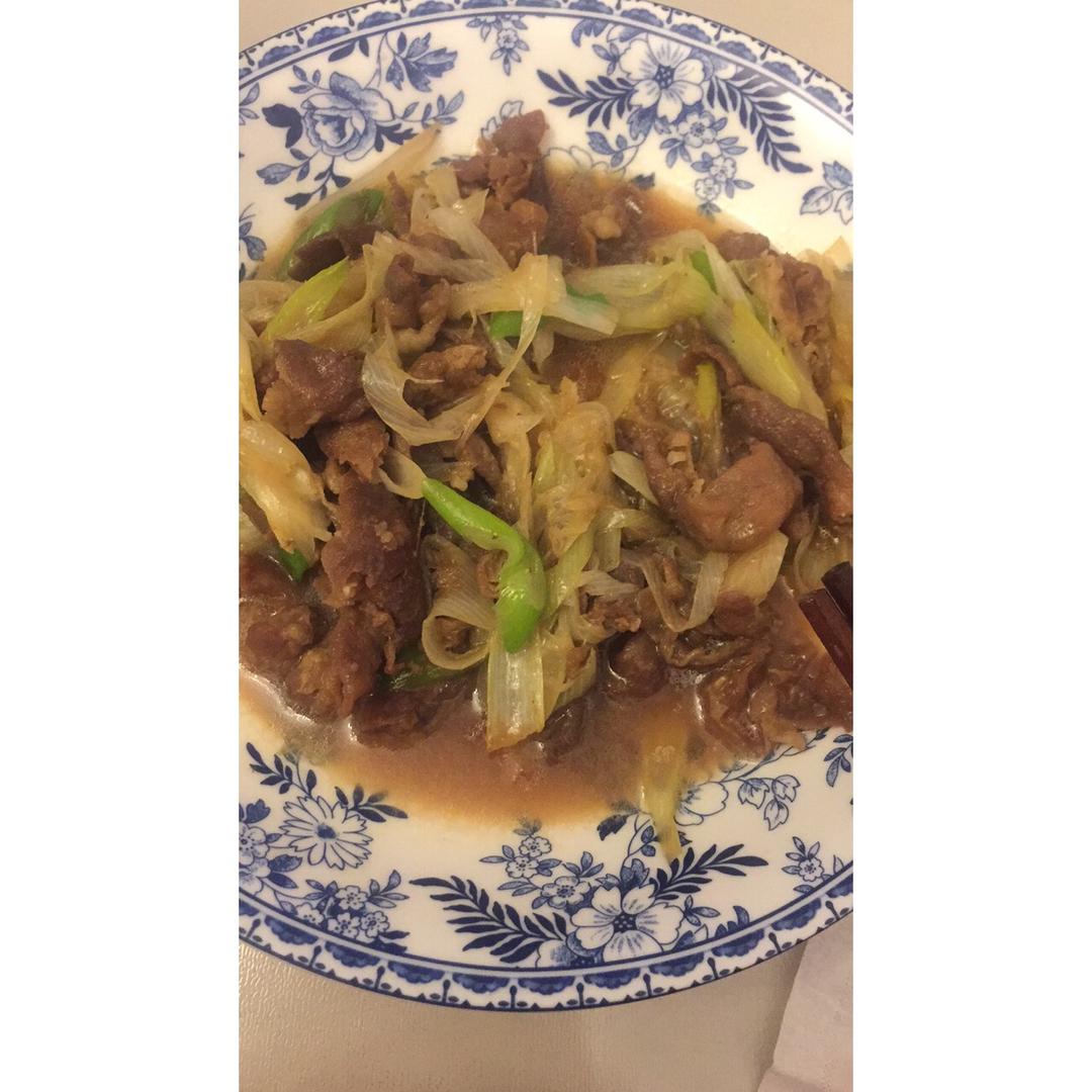 葱爆羊肉