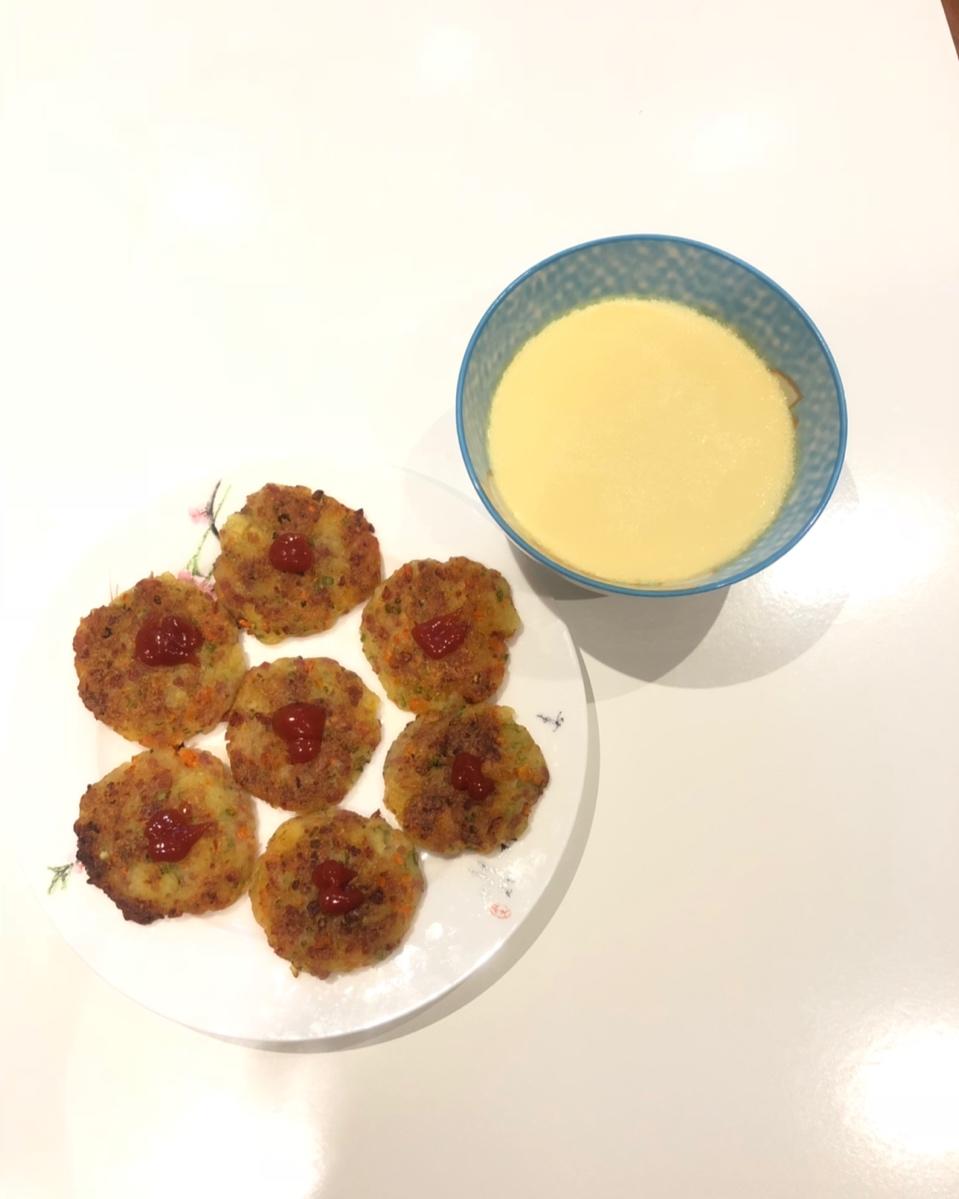 土豆火腿早餐饼