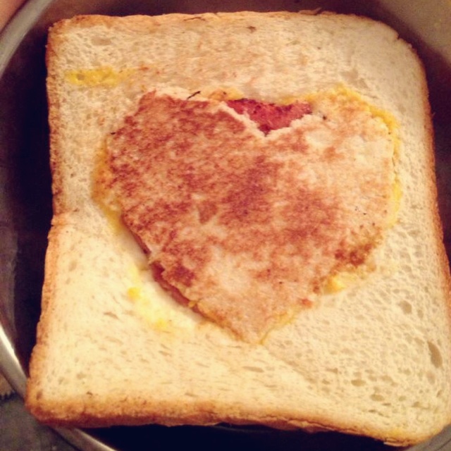 一片面包的三明治