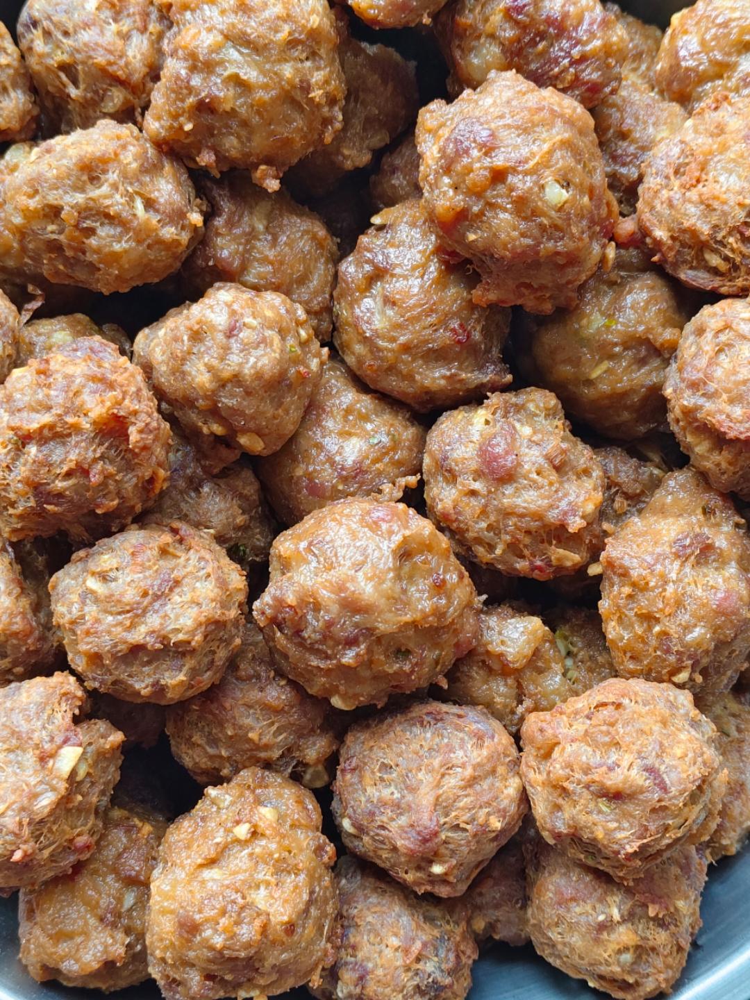 好朋友家的传家肉丸子