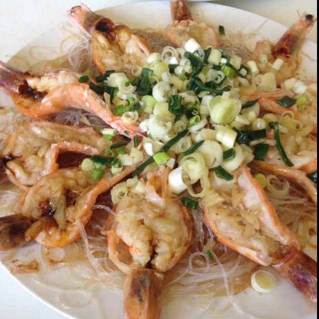 蒜蓉粉丝蒸虾