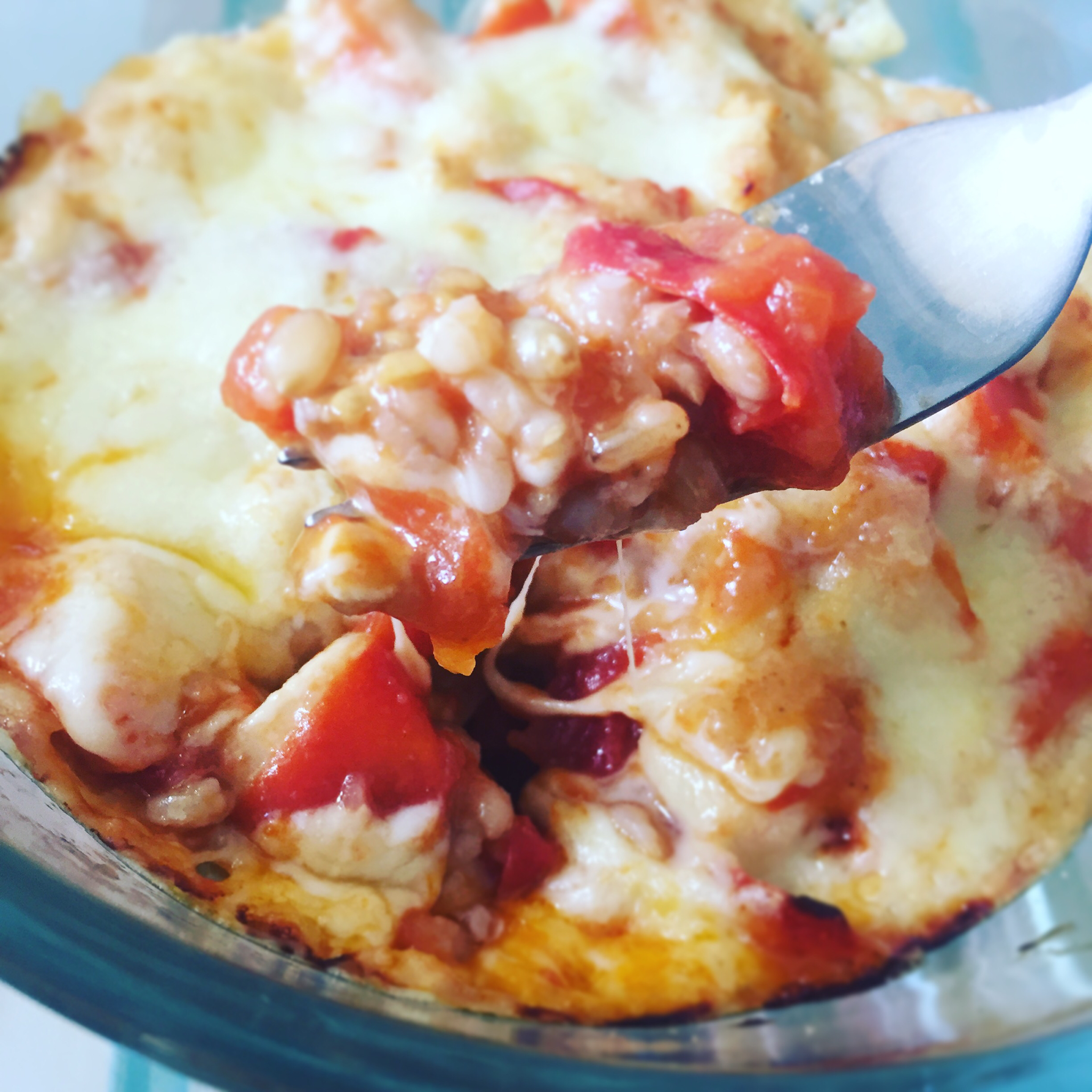 番茄鸡肉浓情焗饭【两人份】