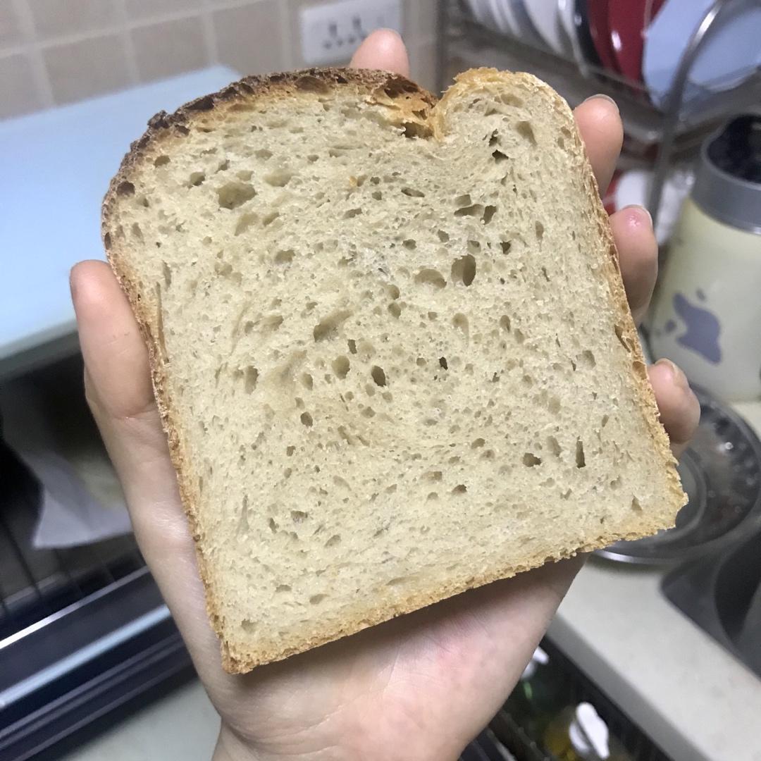 手揉全麦吐司
