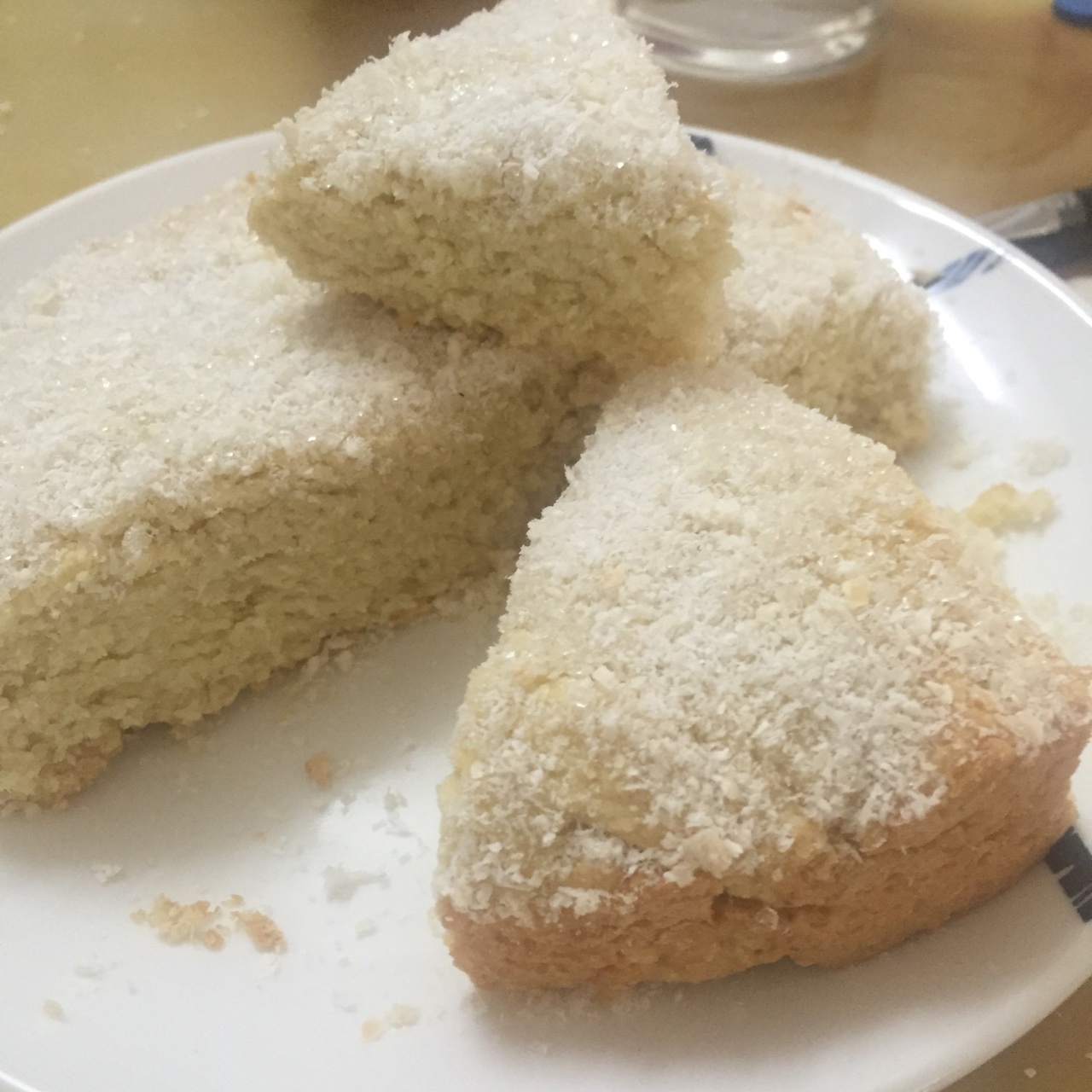 超简单超好吃零失败的椰蓉蛋糕